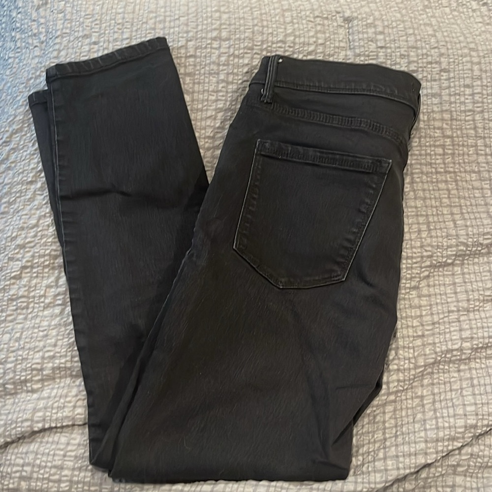 Free People Black high waisted denim casual high waisted bootcut jeans size 29